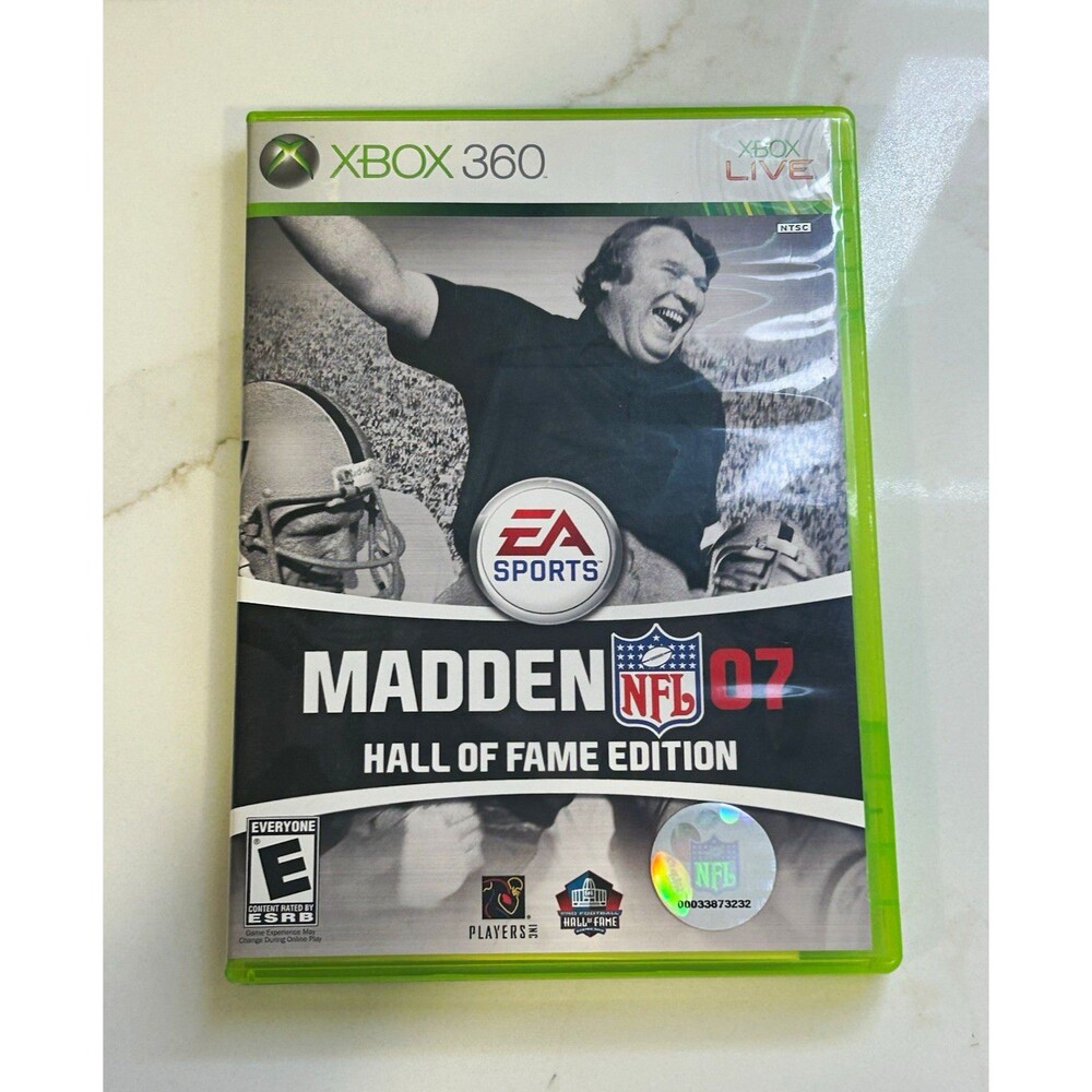 Xbox 360 Madden NFL 07 Hall of Fame Edition Bonus Content 2006